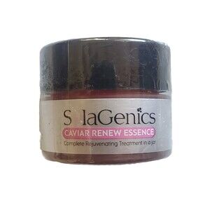 Solagenics Caviar Renew Essence Complete Skincare Treatment 1 oz Exp 2019 SEALED